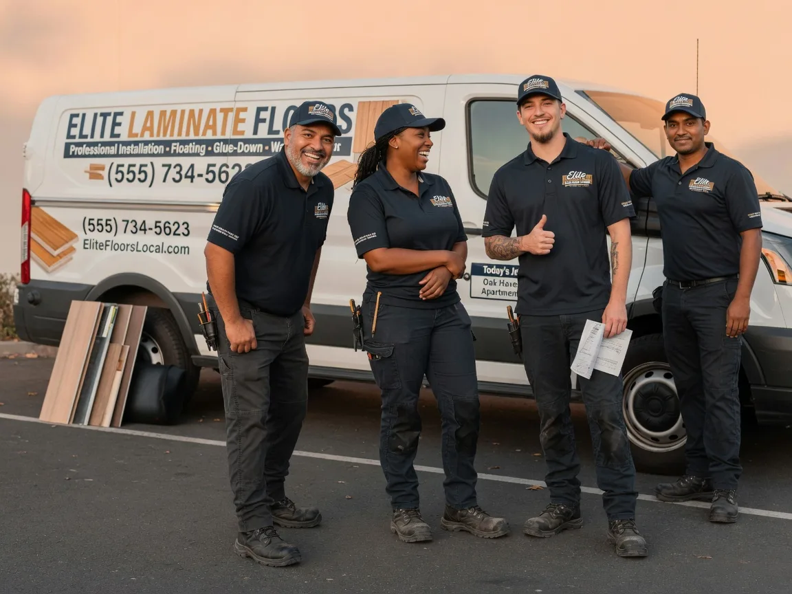 Laminate flooring installation company in Nome, TX